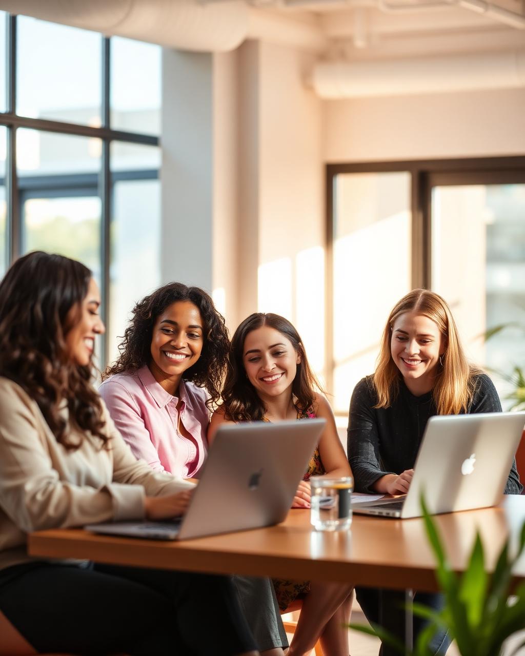 Mujeres aprendiendo, colaborando y creciendo en comunidad.
